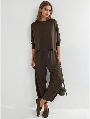 Blusa modal touch e pantaloni salwar co-ord set hiccup