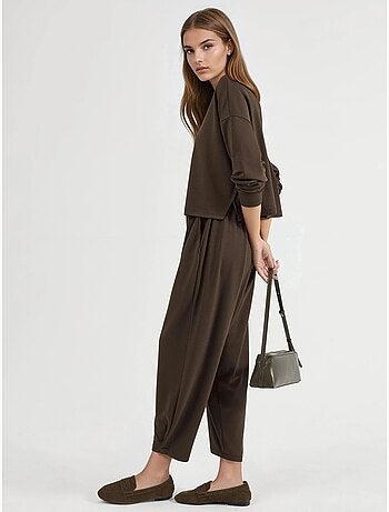 Blusa modal touch e pantaloni salwar co-ord set hiccup