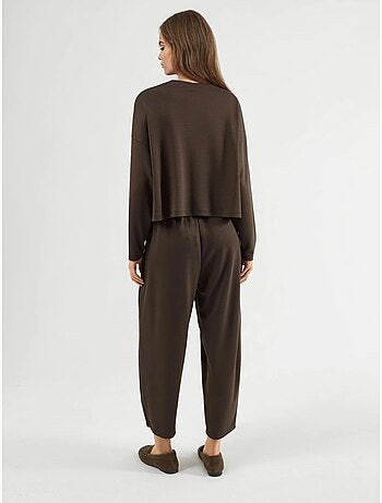 Blusa modal touch e pantaloni salwar co-ord set hiccup