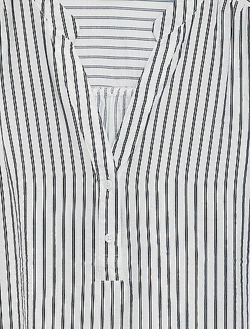 Blusa morbida a righe