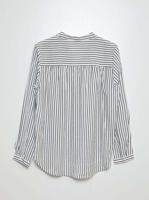 Blusa morbida a righe - Kiabi