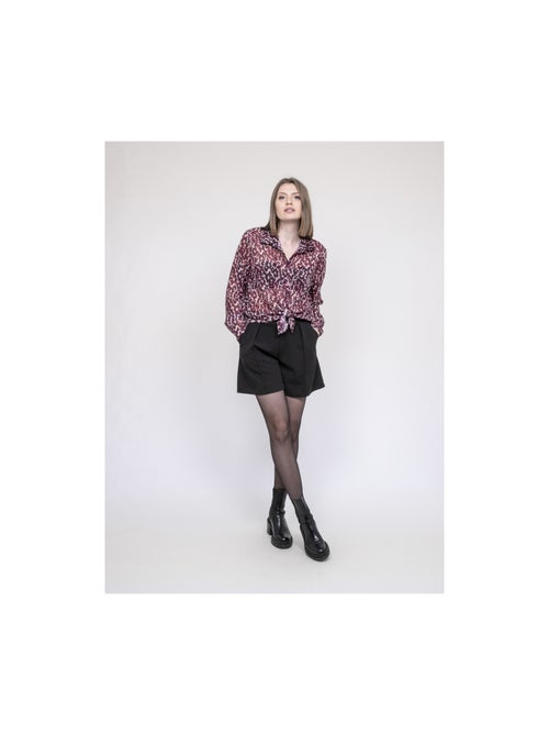 Blusa motivo leopardo ONESINE - Kiabi