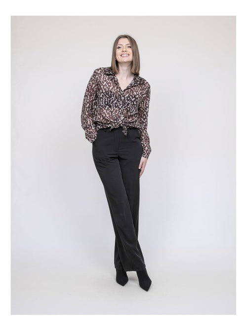 Blusa motivo leopardo ONESINE - Kiabi