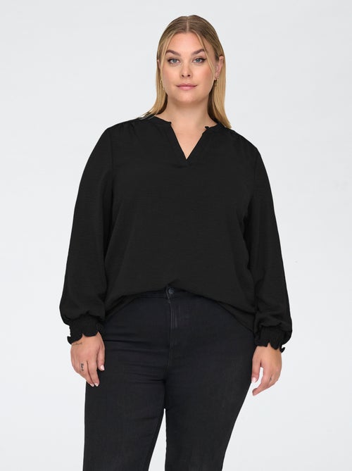 Blusa 'Only Carmakoma' - Kiabi