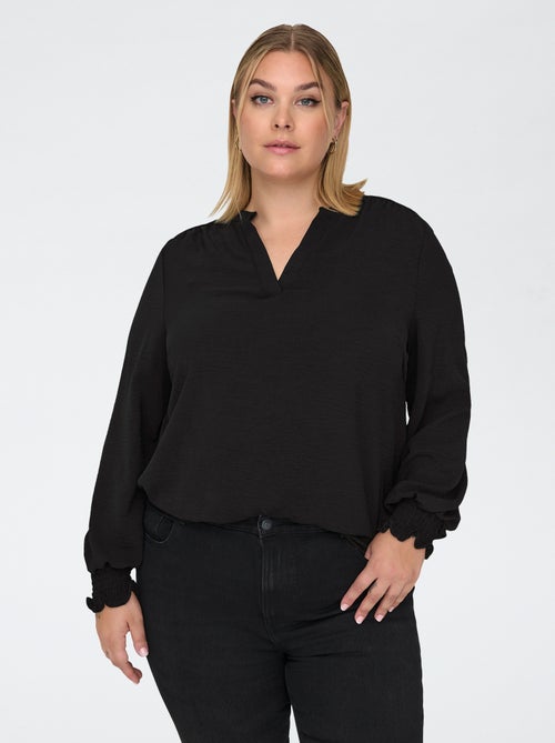 Blusa 'Only Carmakoma' - Kiabi