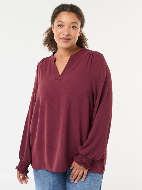 Blusa 'Only Carmakoma' - Kiabi