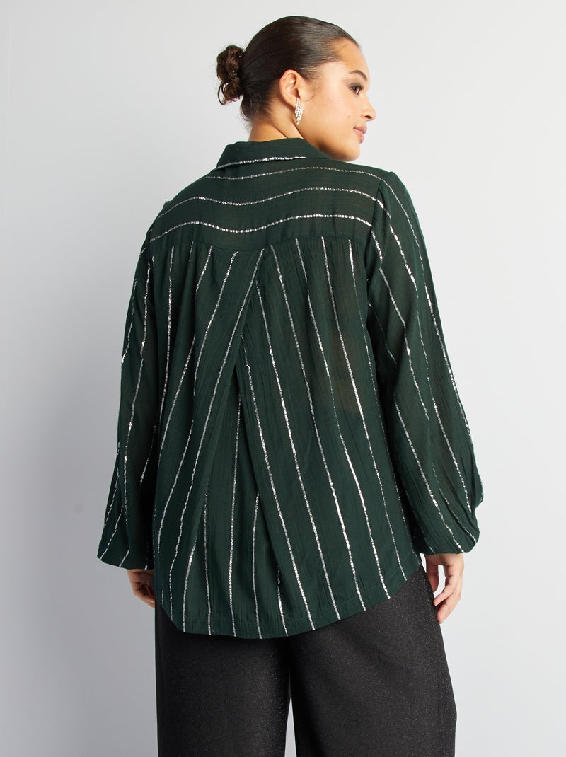 Blusa Only Carmakoma VERDE - Kiabi