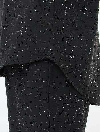 Blusa paillettata 'Only Carmakoma'