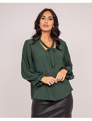 Blusa plissettata FUGGIA