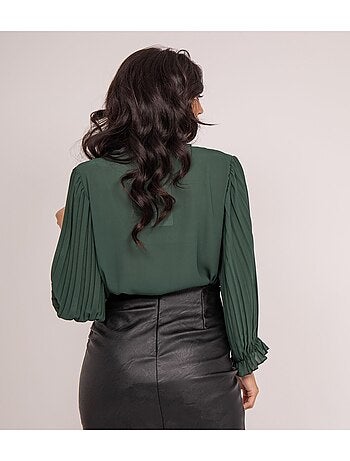 Blusa plissettata FUGGIA