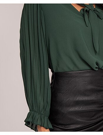 Blusa plissettata FUGGIA