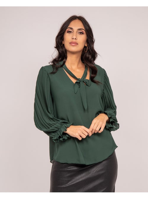 Blusa plissettata FUGGIA - Kiabi