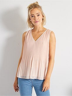 Blusa plissettata - Kiabi