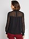     Blusa plumetis collo vittoriano vista 4
