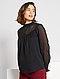     Blusa plumetis collo vittoriano vista 5
