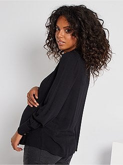 Blusa premaman con pizzo - Kiabi