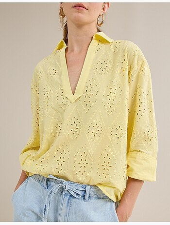 Blusa ricamata, MO Fashion