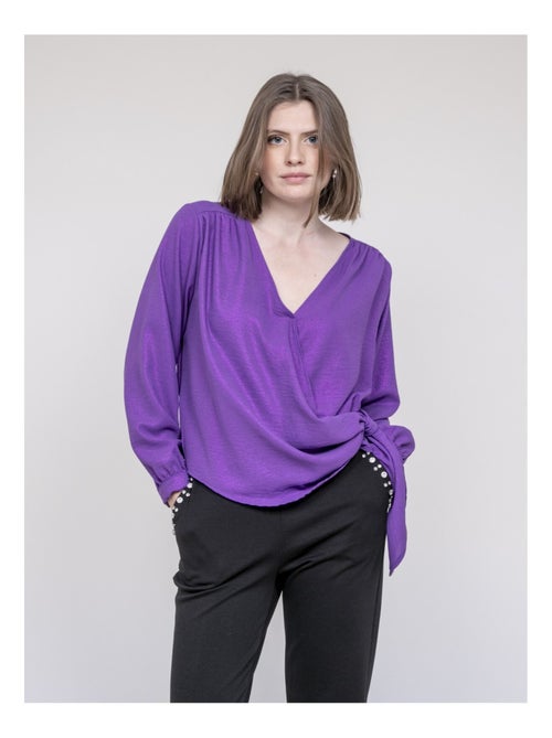 Blusa satinata ONESTA - Kiabi