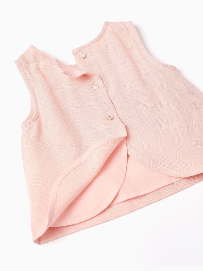 Blusa senza maniche + bloomers B&S Rosa chiaro - Kiabi
