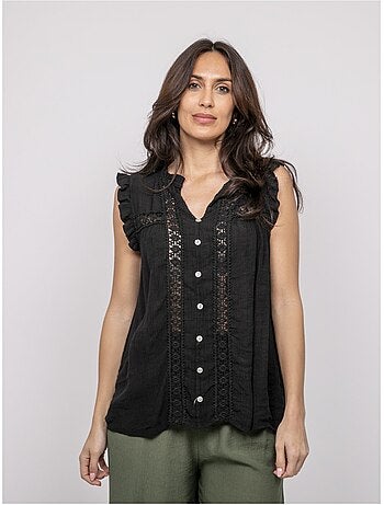 Blusa senza maniche FUJELIA