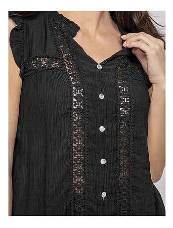 Blusa senza maniche FUJELIA