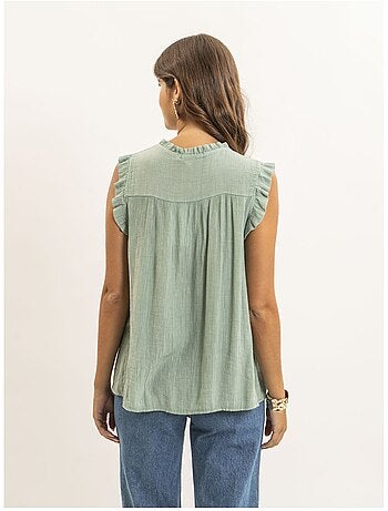 Blusa senza maniche FUJELIA