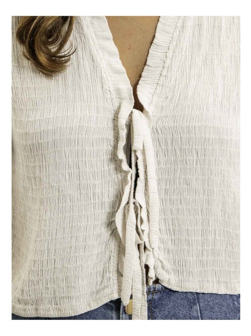 Blusa senza maniche smock OZAKIA - Kiabi
