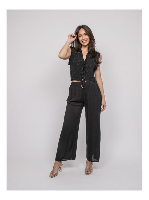 Blusa senza maniche smock OZAKIA - Kiabi