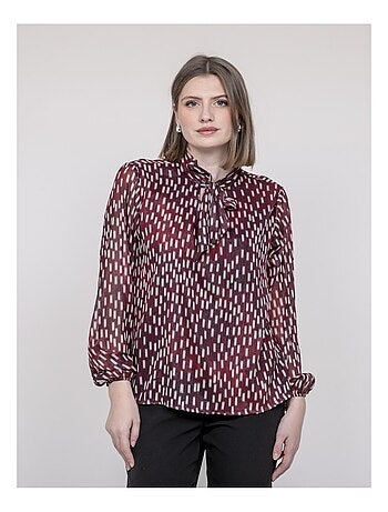 Blusa stampata ODIVINE