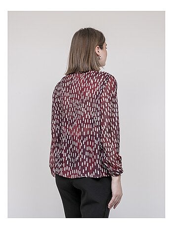 Blusa stampata ODIVINE