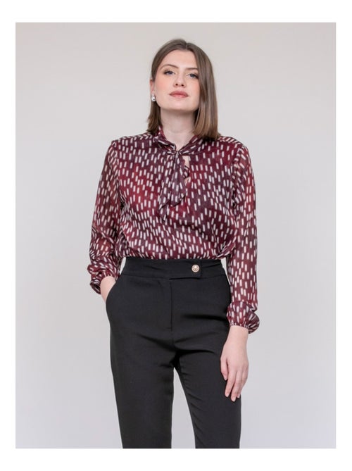 Blusa stampata ODIVINE - Kiabi