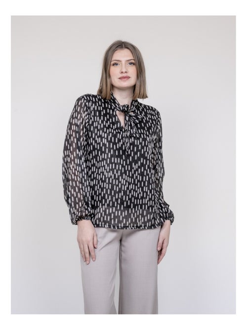 Blusa stampata ODIVINE - Kiabi