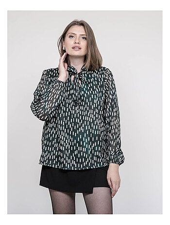 Blusa stampata ODIVINE