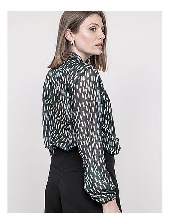 Blusa stampata ODIVINE