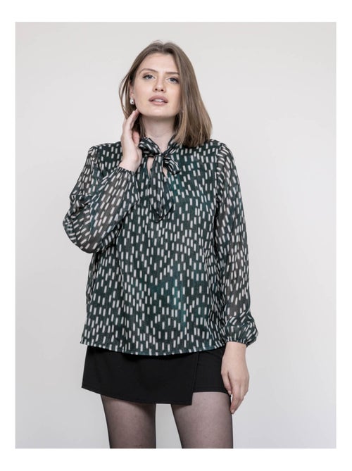 Blusa stampata ODIVINE - Kiabi