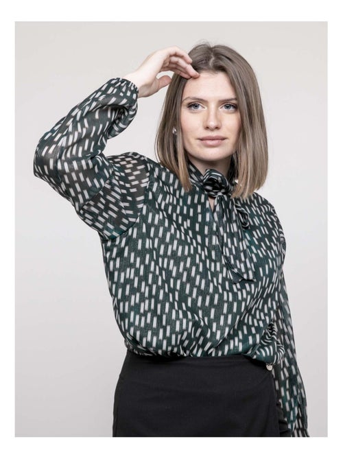 Blusa stampata ODIVINE - Kiabi
