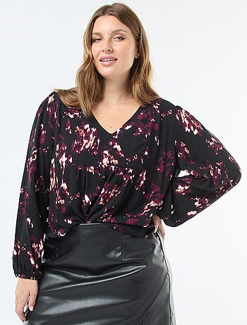 Blusa stampata 'Only Carmakoma'