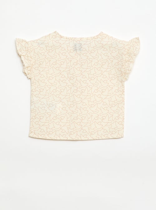 Blusa stampata 'uccelli' - Kiabi