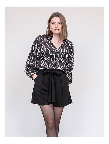 Blusa stampata zebrata ONORINA