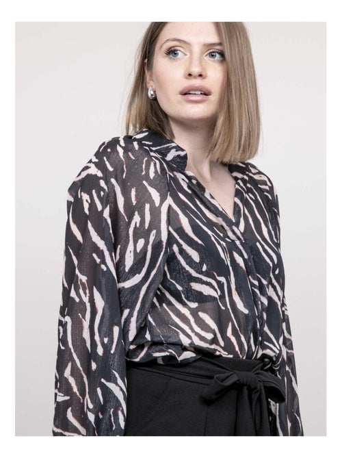Blusa stampata zebrata ONORINA - Kiabi