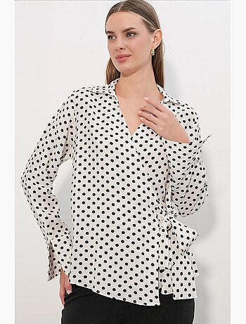 Blusa viscosa nylon bdart