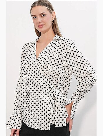 Blusa viscosa nylon bdart