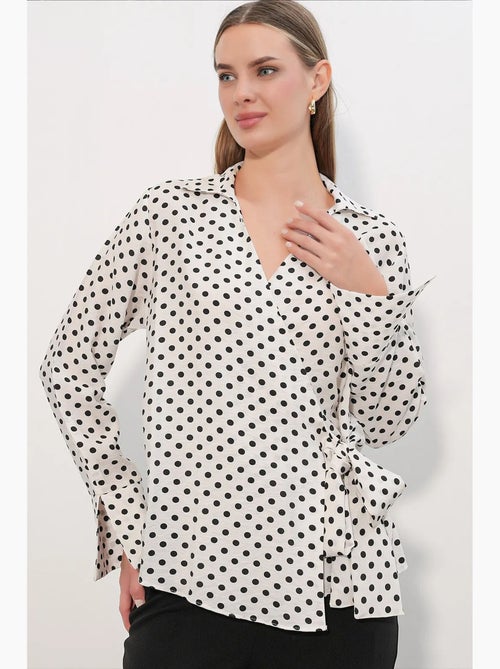 Blusa viscosa nylon bdart - Kiabi Blusa viscosa nylon bdart - Kiabi
