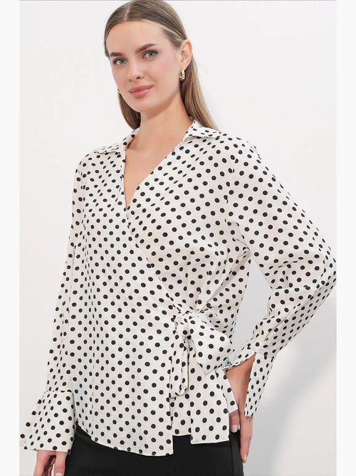 Blusa viscosa nylon bdart - Kiabi Blusa viscosa nylon bdart - Kiabi