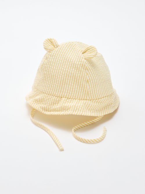 Bob a righe con piccole orecchie - Kiabi