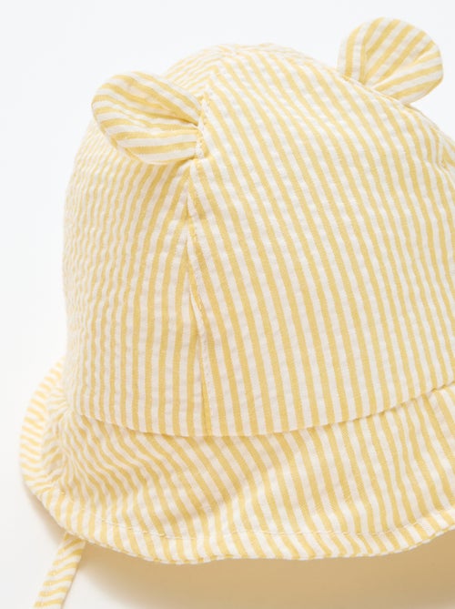 Bob a righe con piccole orecchie - Kiabi
