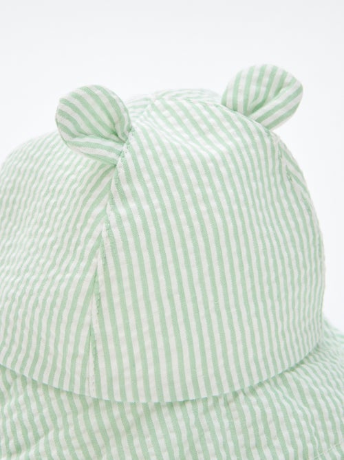 Bob a righe con piccole orecchie - Kiabi