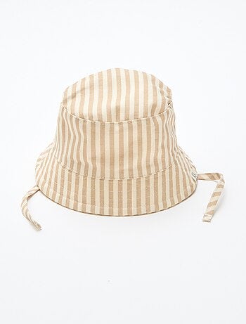 Bob a righe in cotone