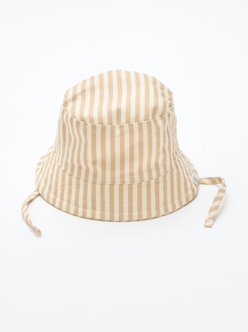 Bob a righe in cotone - Kiabi