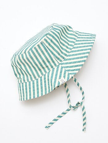 Bob a righe in cotone